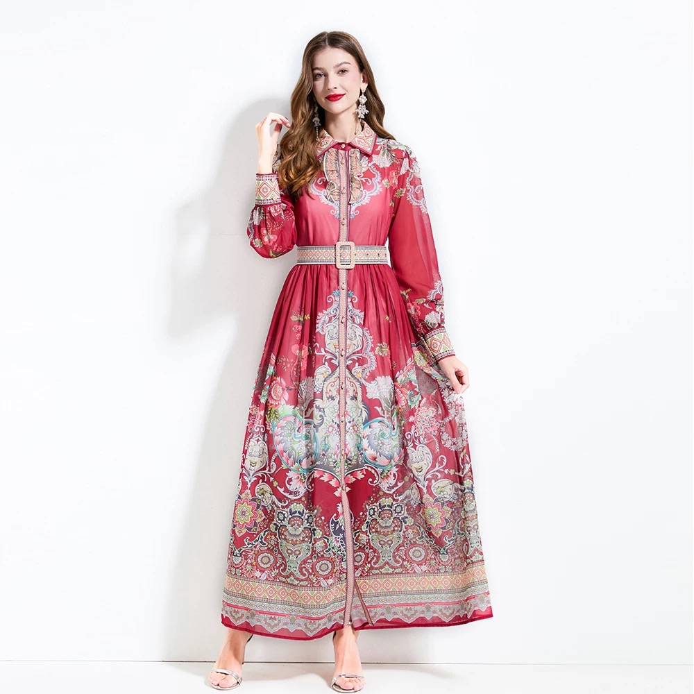 New cutie on the block print dress ED185 images